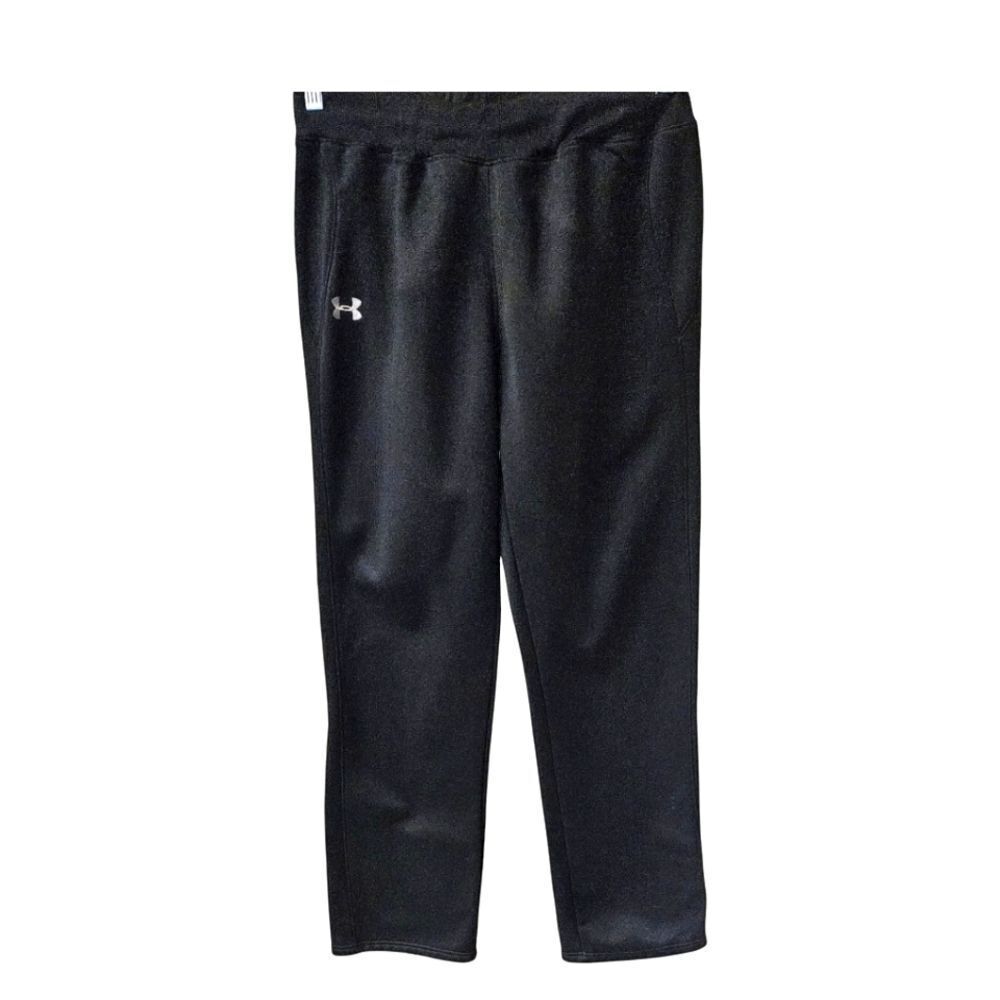 UNDER ARMOUR Black Loose Fit Drawstring Workout Pants Size M